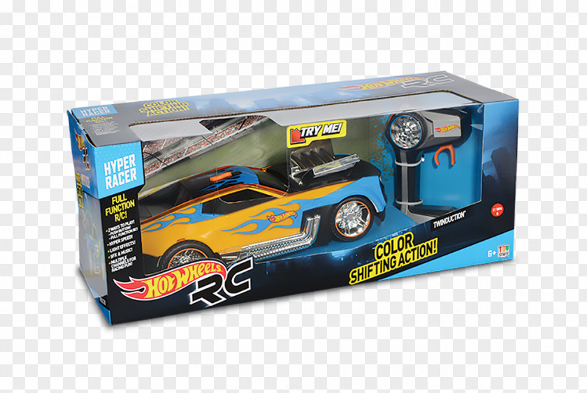 Hot Wheels Twin Mill Model Car Toy Hyper Racer L & S 3 Assortments Radio-controlled PNG