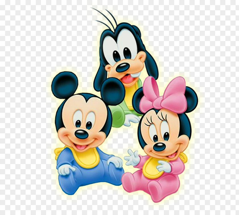 Mickey Mouse Minnie Daisy Duck Baby Shower Infant PNG