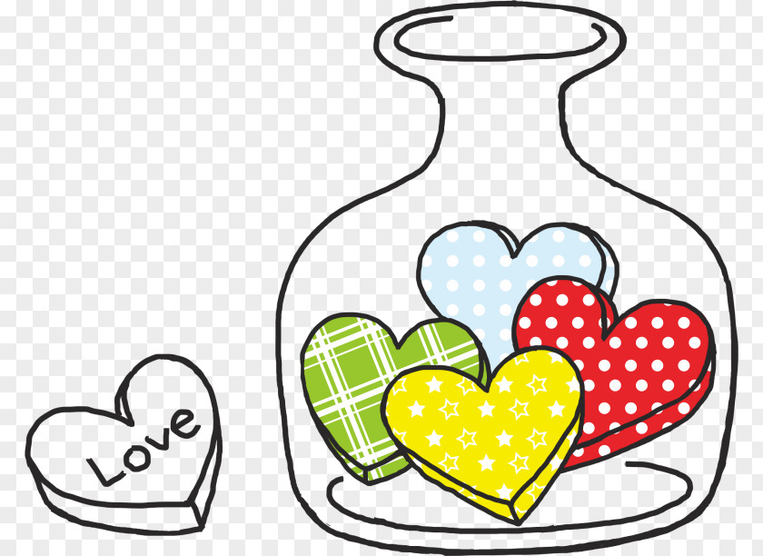 Wishing Painted Bottle Clip Art PNG