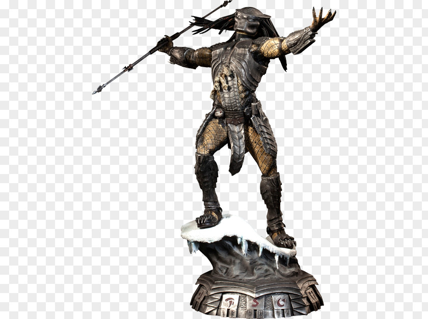 Alien Vs. Predator Statue Figurine PNG