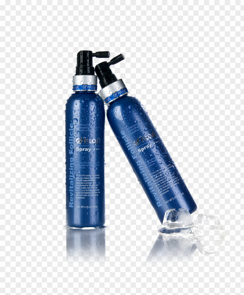 Blue Spray Hair Care Scalp Conditioner PNG
