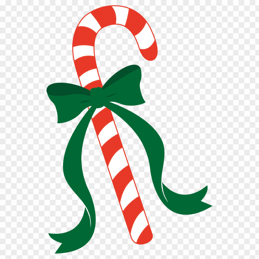 Candy Cane Christmas Ornament Day Illustration Card PNG