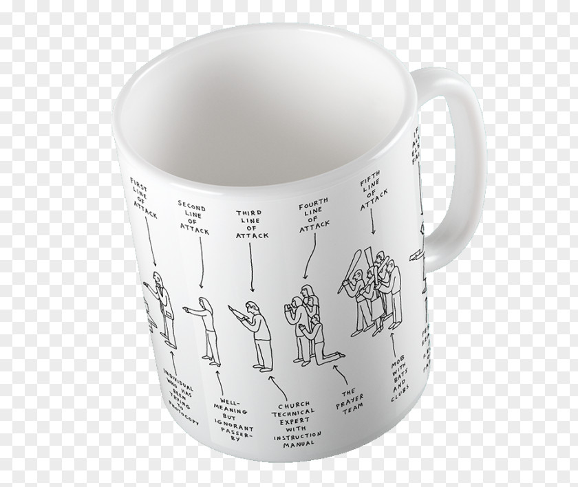 Cartoon Church Coffee Cup Mug PNG