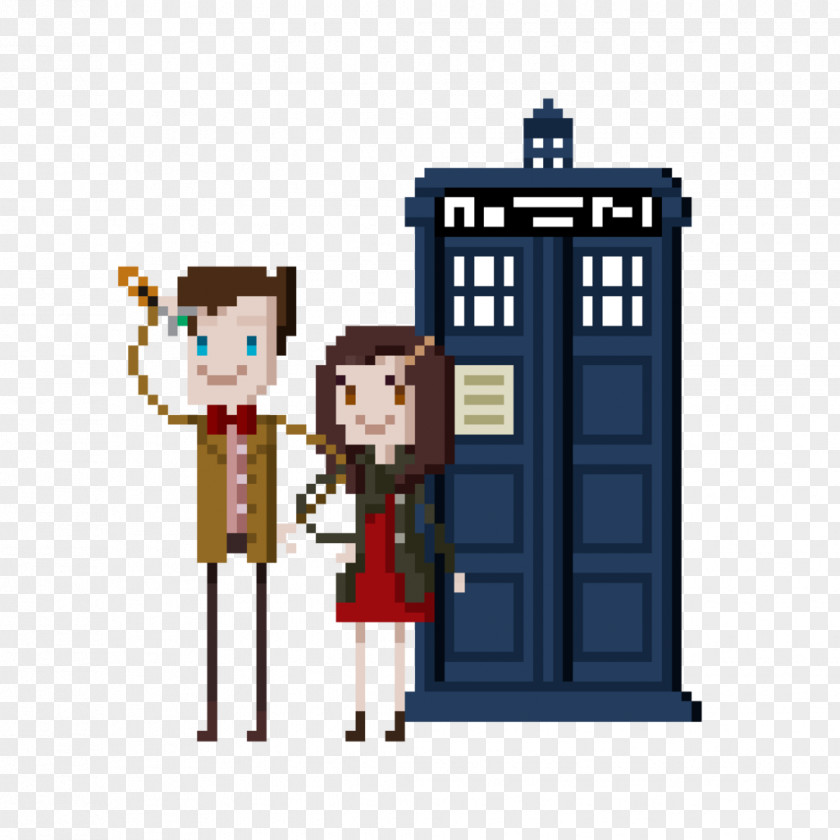 Doctor Who Clara Oswald Eleventh Pixel Art PNG