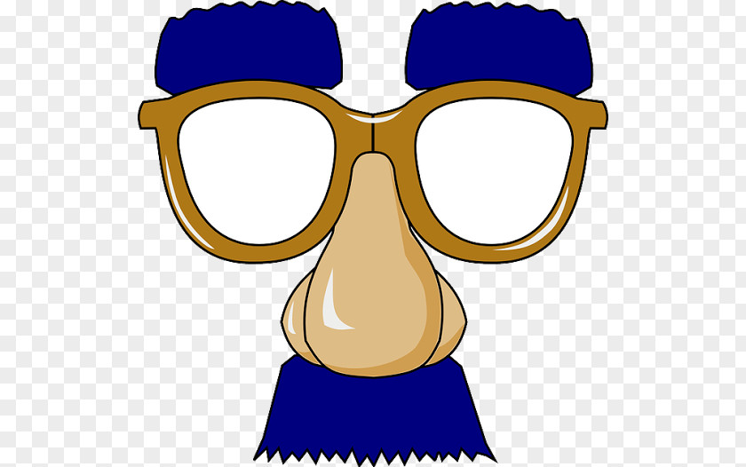 Glasses Groucho Humour Clip Art PNG