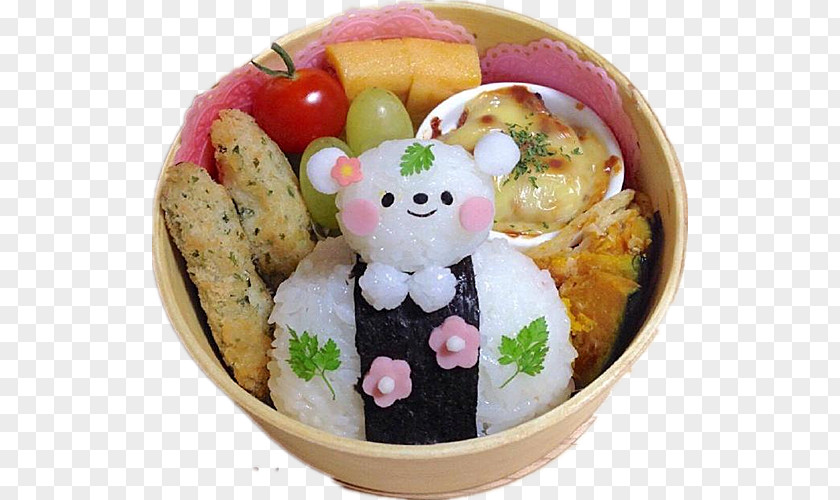 Hearty Breakfast Bento Food Fruit PNG