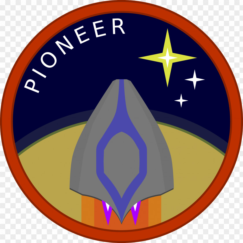 Pul Badge Logo Pioneer Program Galactic Civilizations III Video Games PNG