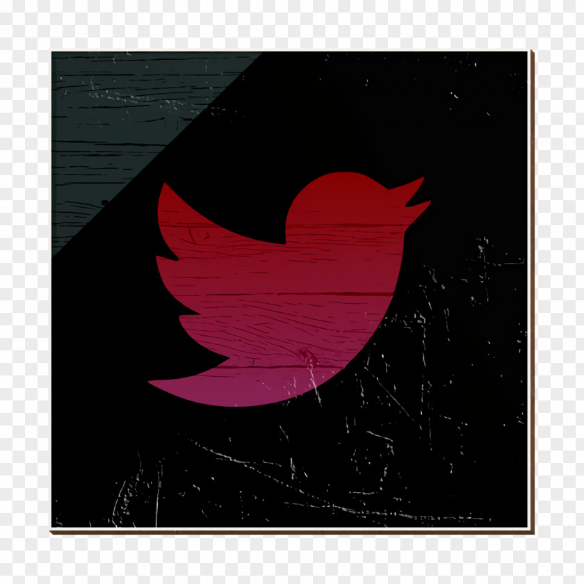 Rectangle Wing Social Media Icon PNG