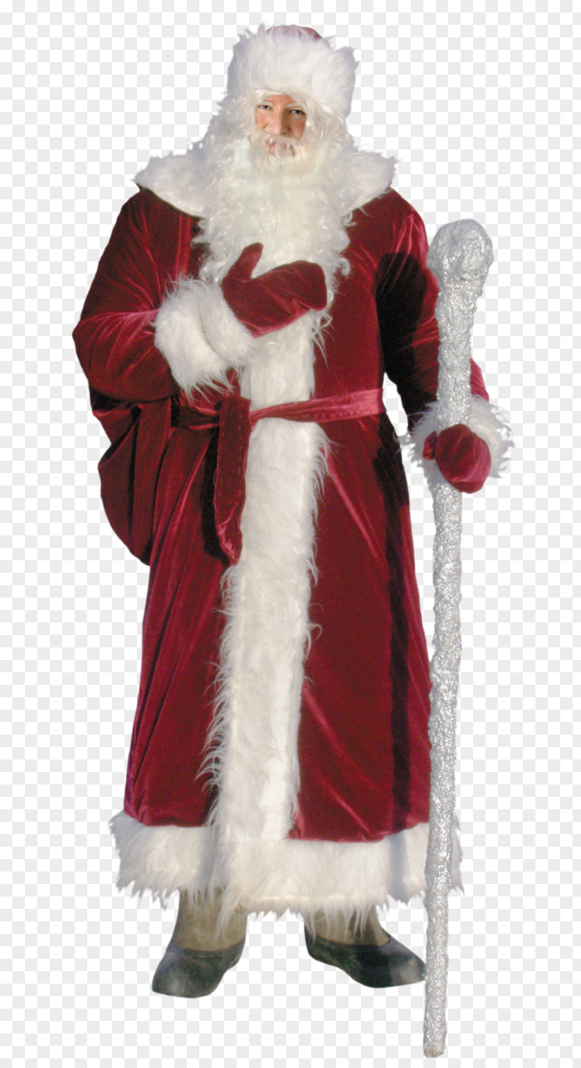 Santa Claus Ded Moroz Snegurochka Costume Christmas PNG