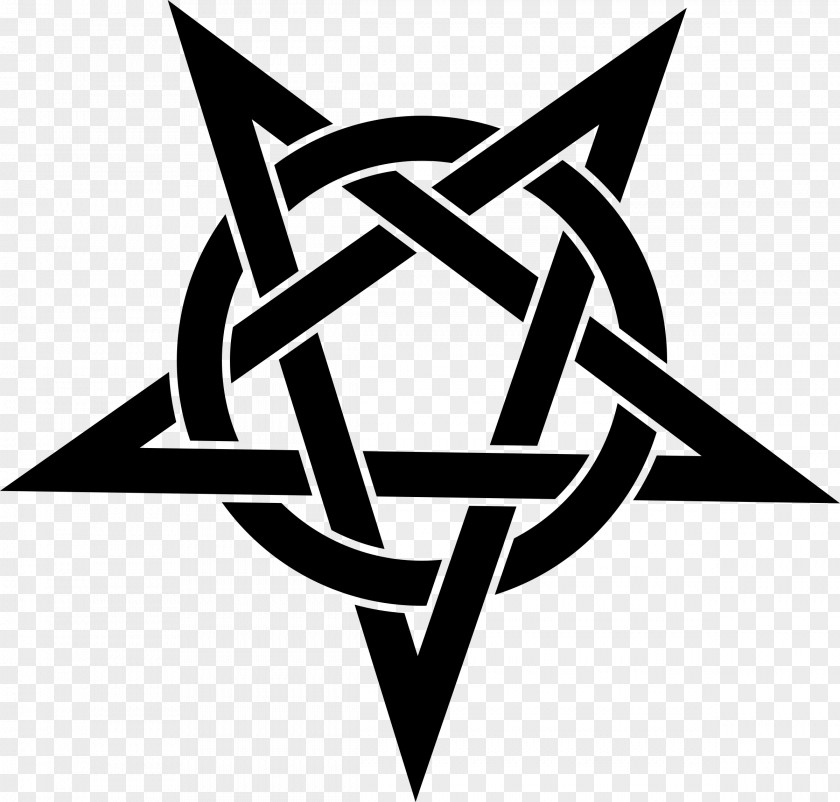 Satan Pentagram Pentacle Symbol Clip Art PNG