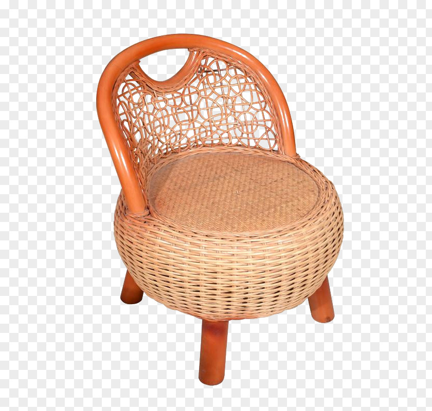 Thick Rattan Chair Wicker PNG