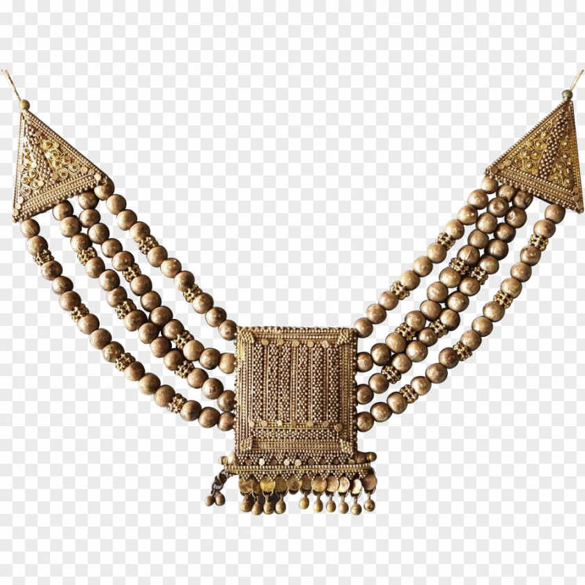 Yemen Jewellery Necklace Estate Jewelry Filigree Clothing Accessories PNG