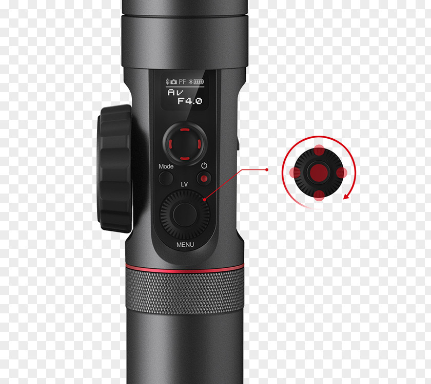 Camera Lens Gimbal Stabilizer Follow Focus PNG