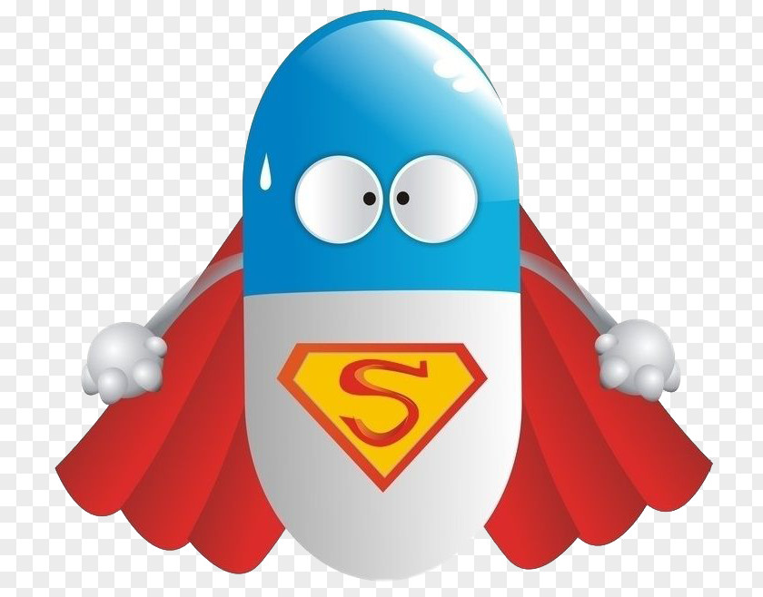 Capsule Superman Clip Art PNG