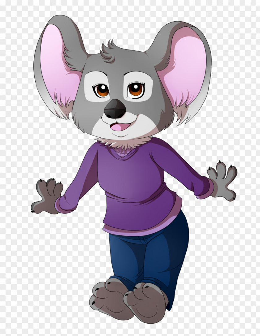 Computer Mouse Character Marsupial Clip Art PNG