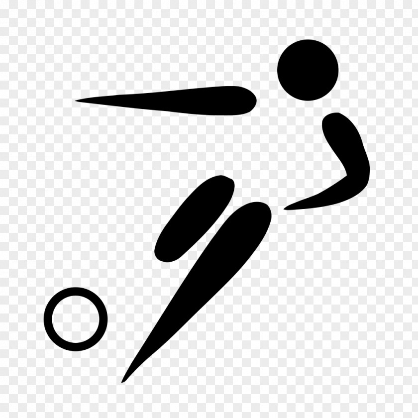 Playing Soccer Silhouette Figures Material Summer Olympic Games Football Player Sport Goal PNG