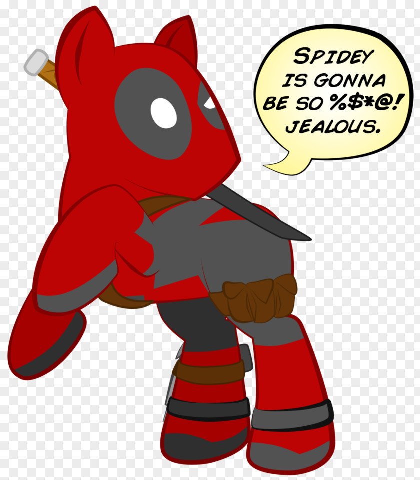 Deadpool Pinkie Pie My Little Pony Fourth Wall PNG