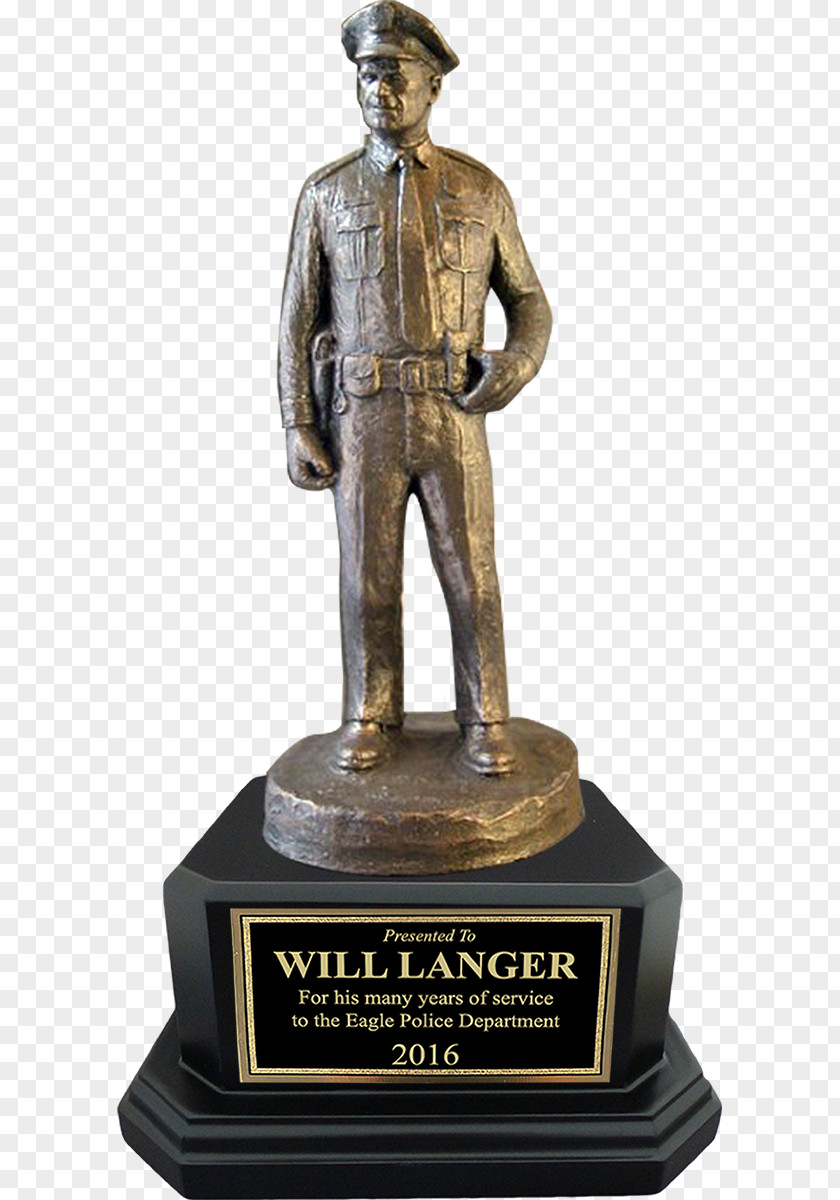 Firefighter Statue Bronze Sculpture Figurine PNG