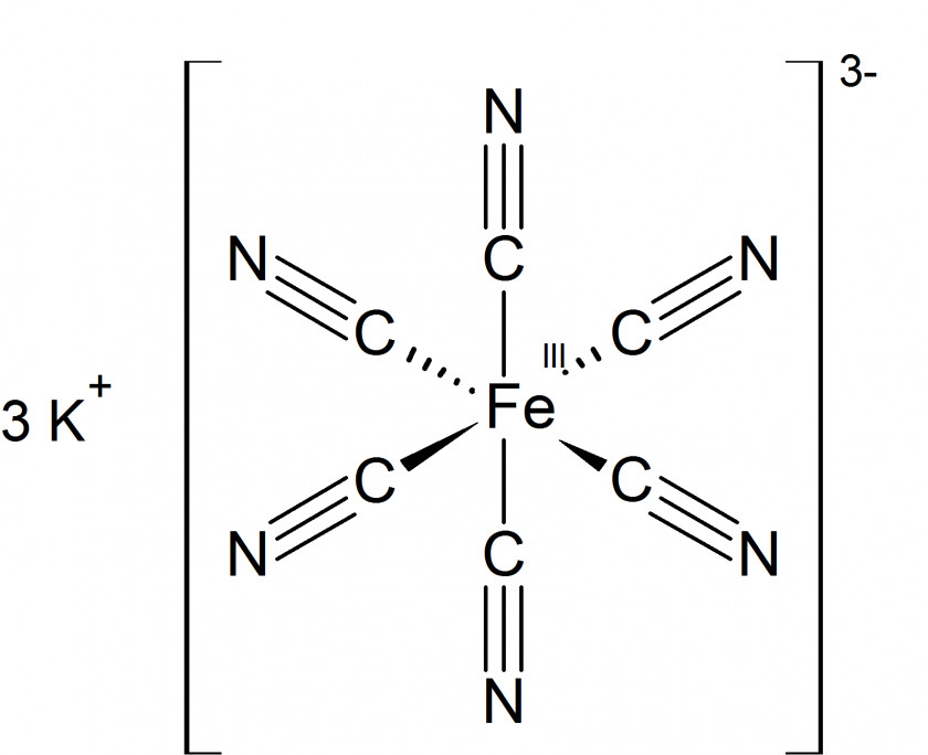 Iron Potassium Ferricyanide Ferrocyanide PNG