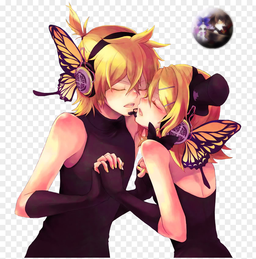 Kagamine Rin/Len Vocaloid Computer Software Download Headphones PNG