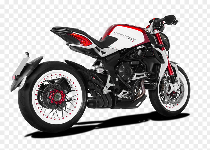 Motorcycle Exhaust System MV Agusta Brutale Series EICMA PNG