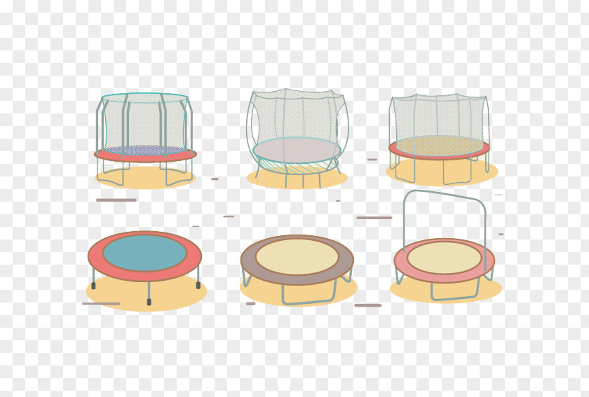 Trampoline Sports Vector Euclidean Adobe Illustrator PNG