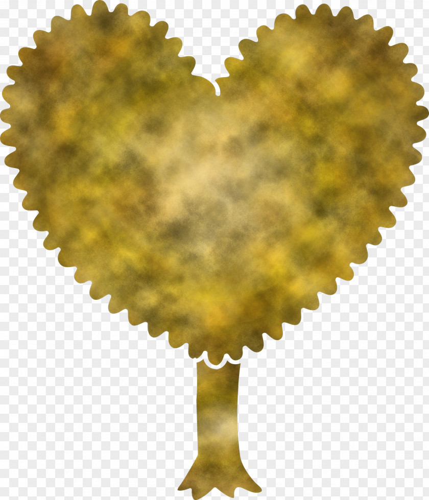 Yellow Heart PNG