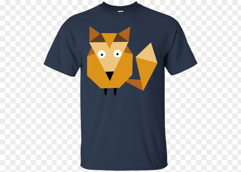Fox Geometric T-shirt Hoodie Sleeve Bluza PNG