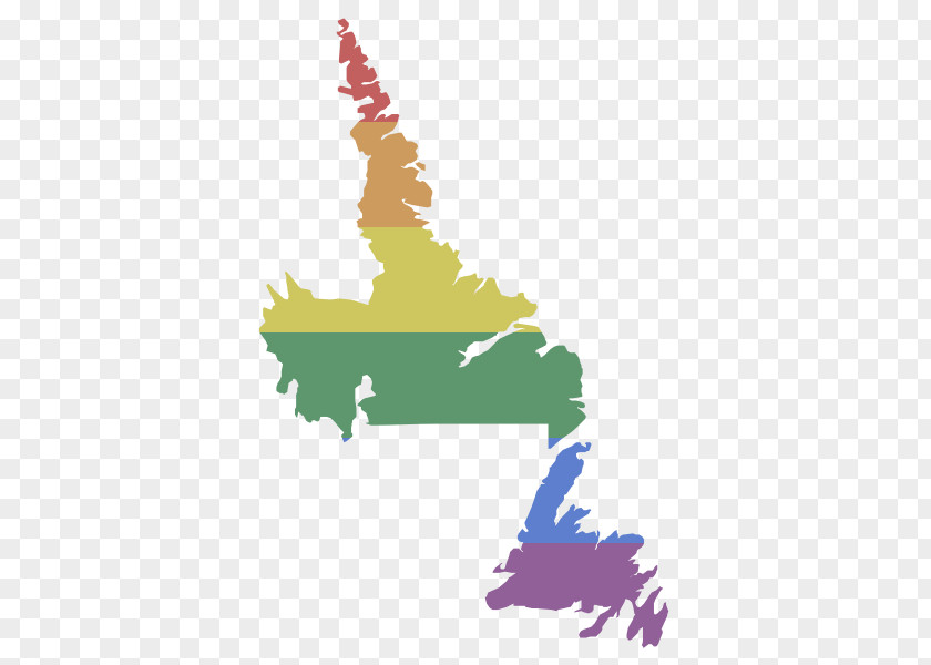 Map Newfoundland Clip Art PNG