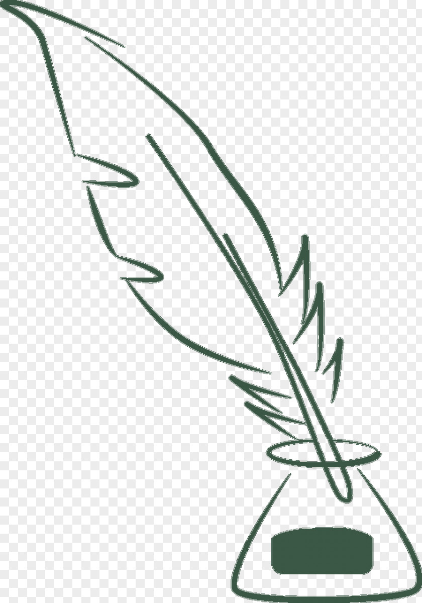 School Starts Quill Inkwell Paper Pen PNG