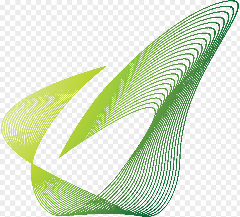 Science Fiction Green Gradient Lines Line 3D Computer Graphics Icon PNG