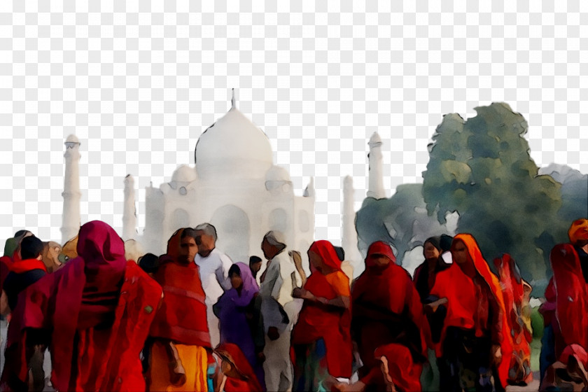 Taj Mahal Tourism In India Travel Country PNG