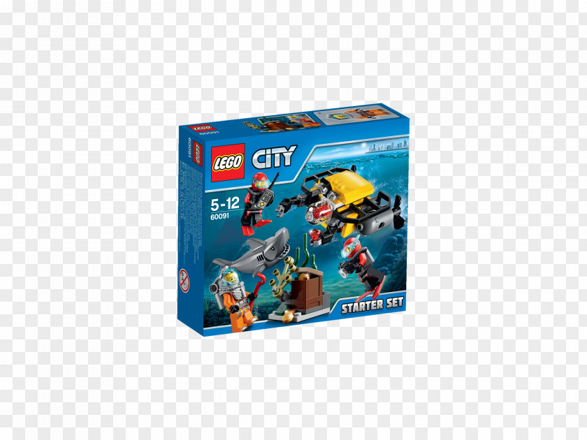 Toy Amazon.com Hamleys Lego City LEGO 60091 Deep Sea Starter Set PNG