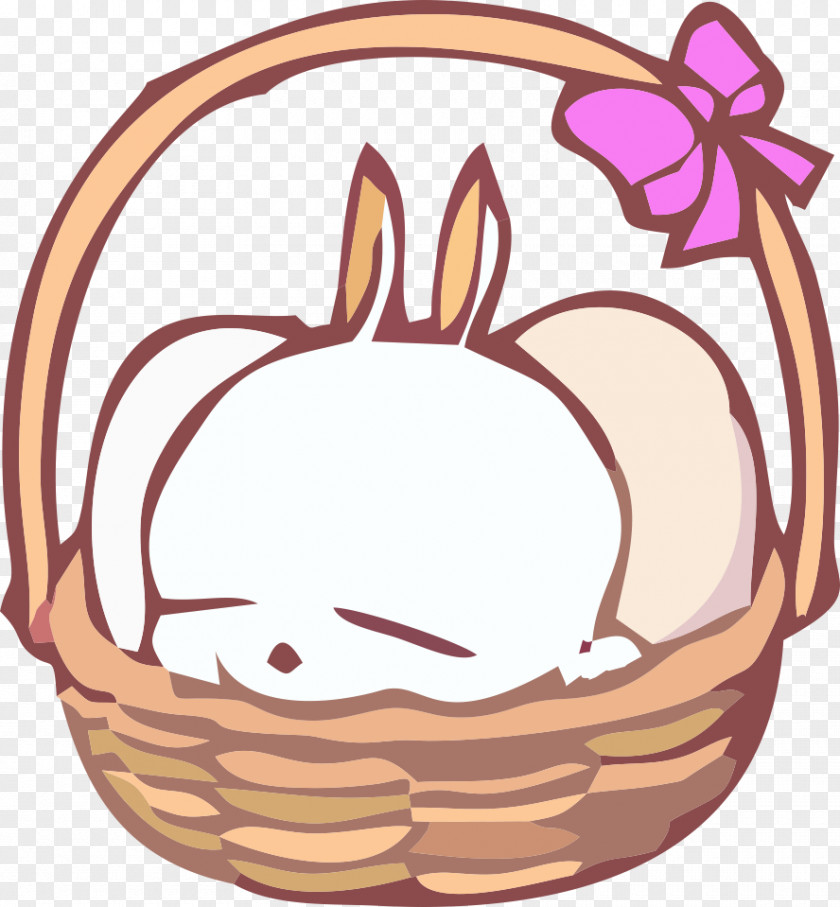 Basket Bunny Clip Art PNG