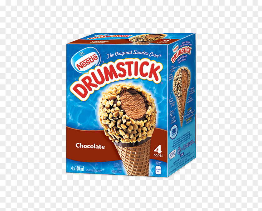Caramel Cream Chocolate Ice Cones Smarties Brownie PNG