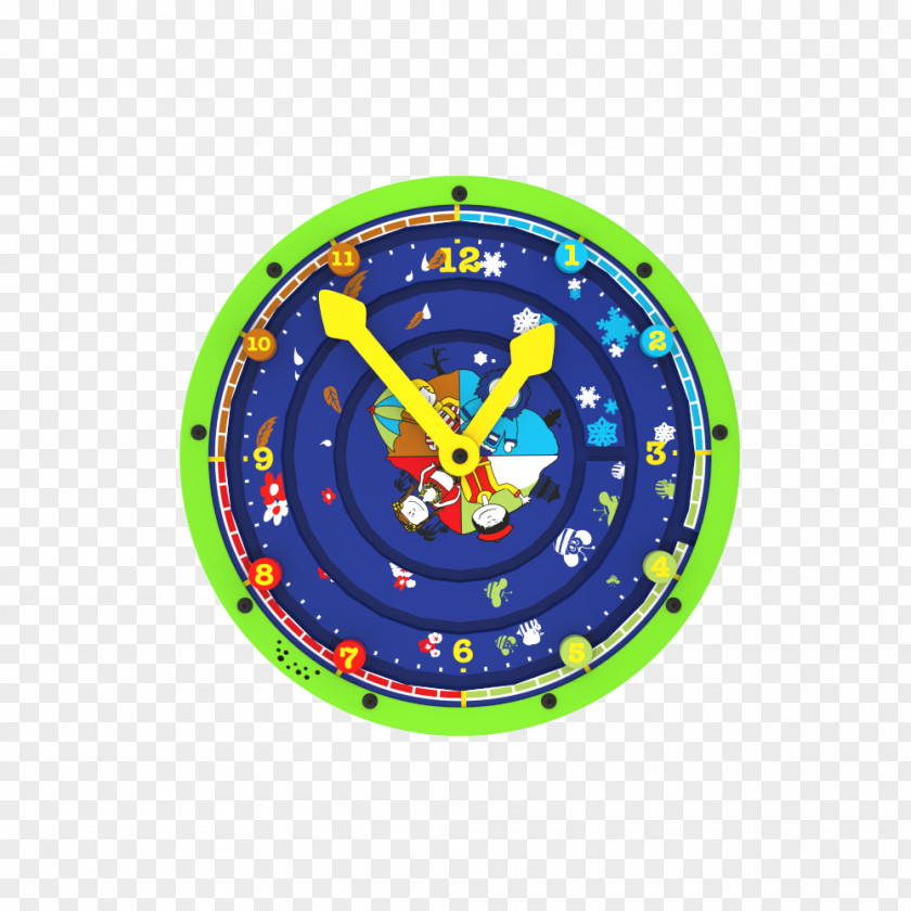 Child Ball Game System Clock PNG