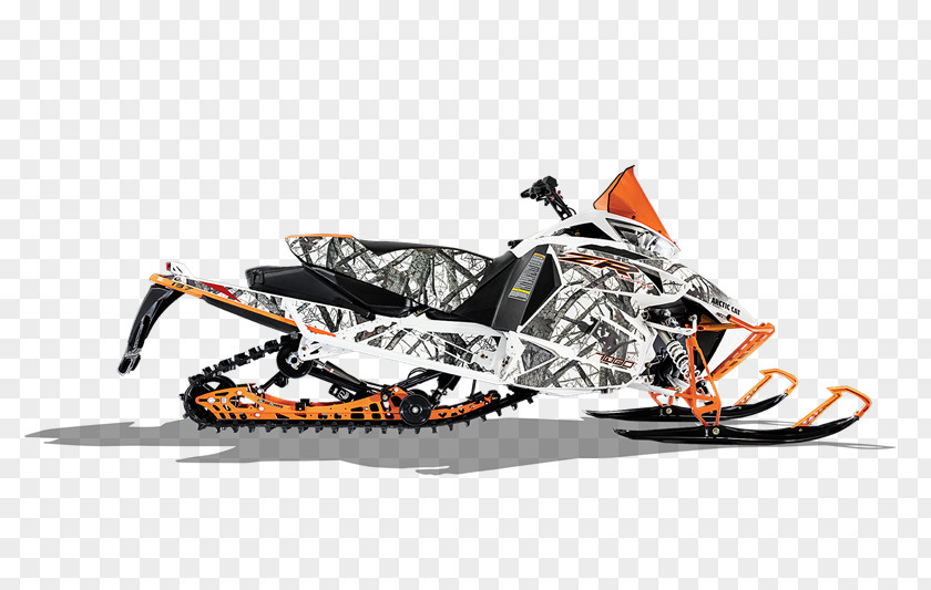 Engine Arctic Cat Two-stroke Snowmobile Orange PNG