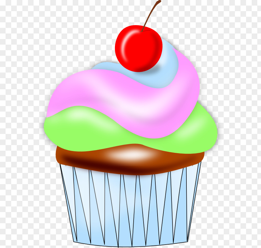 Free Candyland Clipart Cupcake Muffin Clip Art PNG
