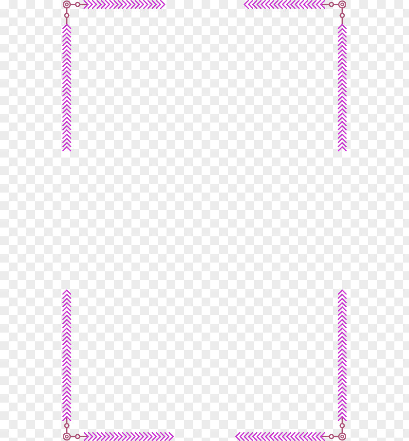 Purple Fresh Line Border Texture Designer Croquis Illustration PNG