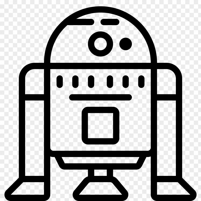 Robot Cliparts Black R2-D2 C-3PO Anakin Skywalker PNG