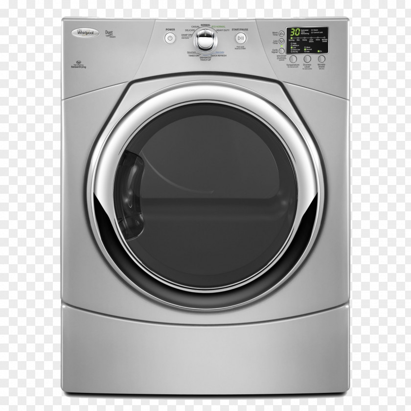 Whirlpool Corporation Clothes Dryer Washing Machines Home Appliance Laundry PNG