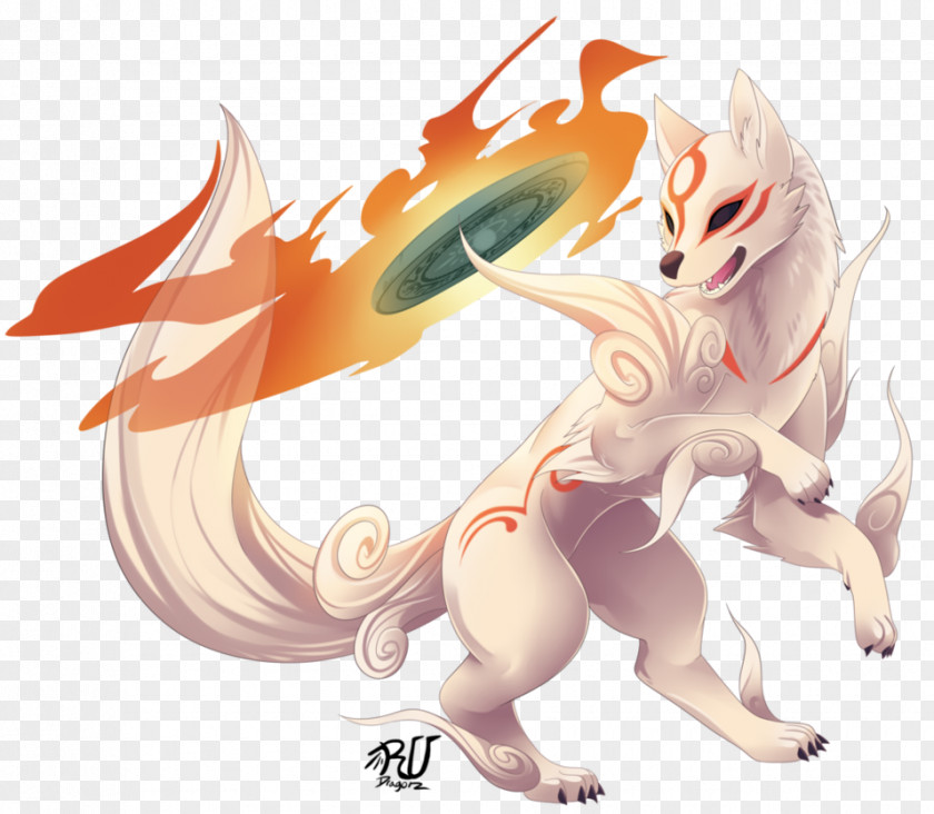 Fan Ōkami Amaterasu Art PNG