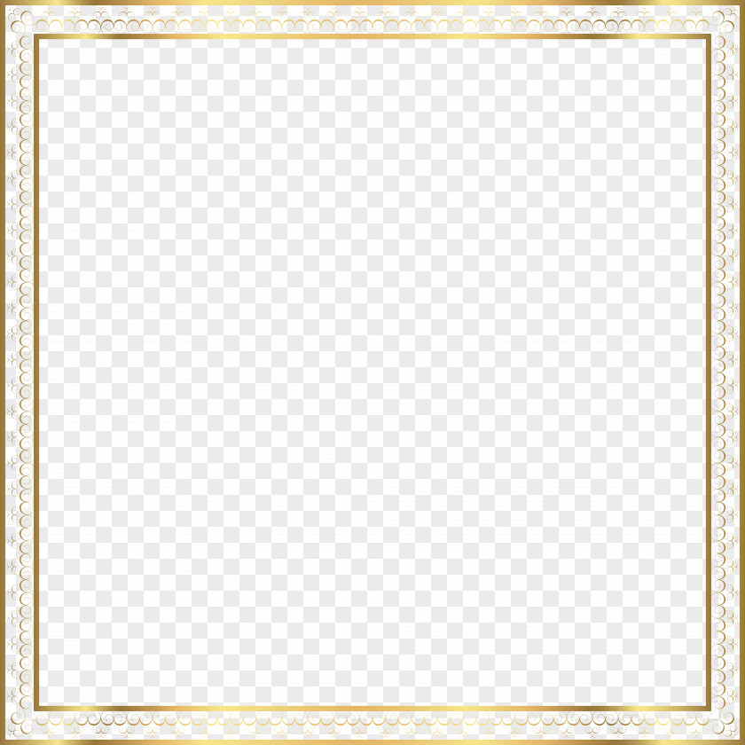 Gold Border Frame Clip Art Image File Formats Lossless Compression PNG