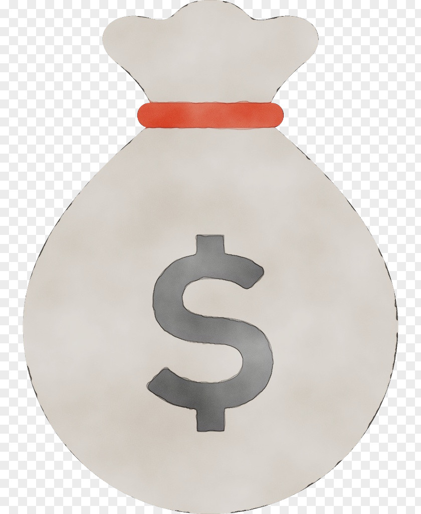 Money Bag Wet Ink PNG