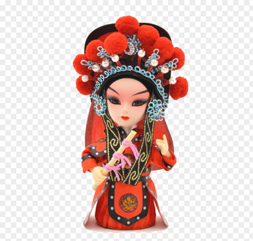 Peking Opera Dolls Doll Hua Mulan Beijing Blues PNG