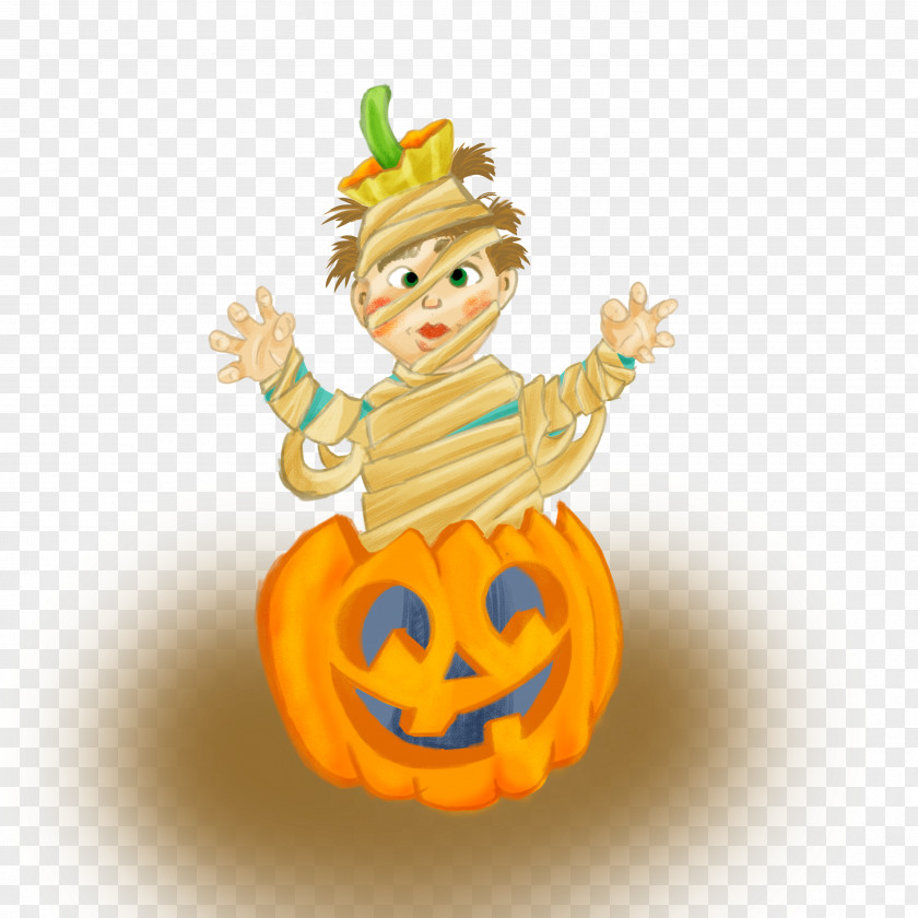 Pumpkin Calabaza Christmas Ornament Day Figurine PNG