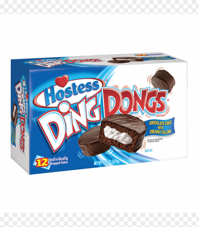 Chocolate Cake Ding Dong Twinkie Zingers Cream PNG