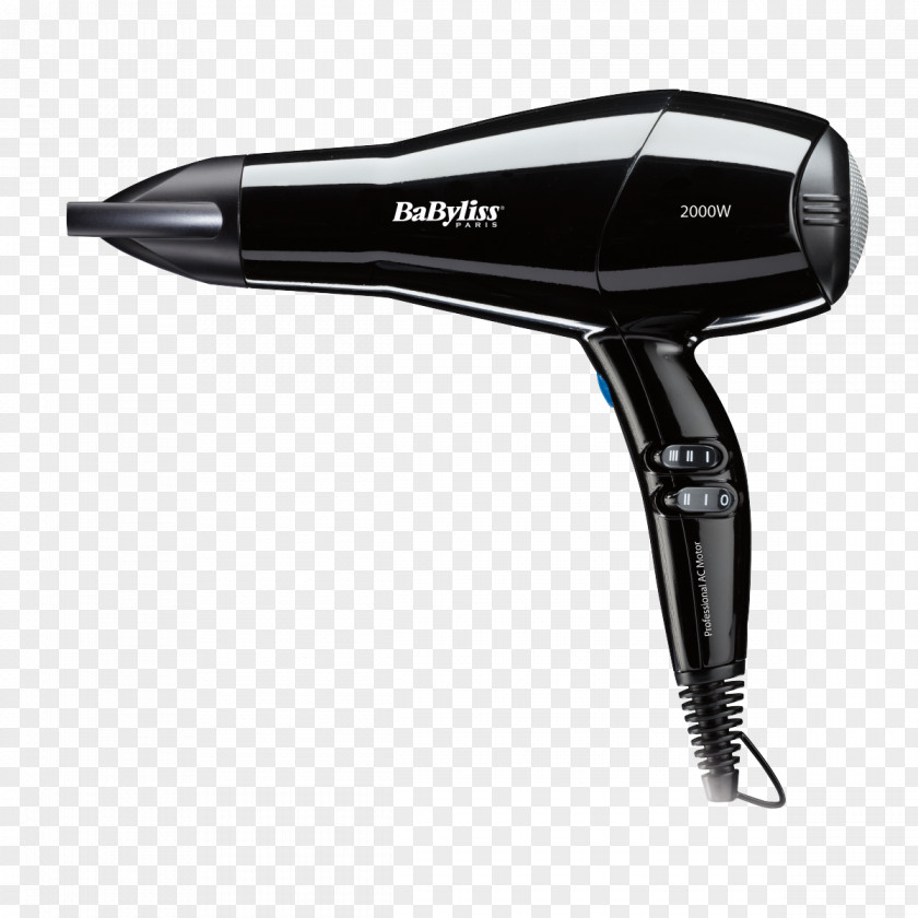 Hair Dryer Iron Babyliss 6675E Le Pro 2200 W & Diffusor Hairdryer Dryers 2000W Expert Dry Watts PNG