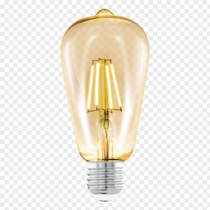 Luminous Efficiency Incandescent Light Bulb Edison Screw LED Lamp PNG