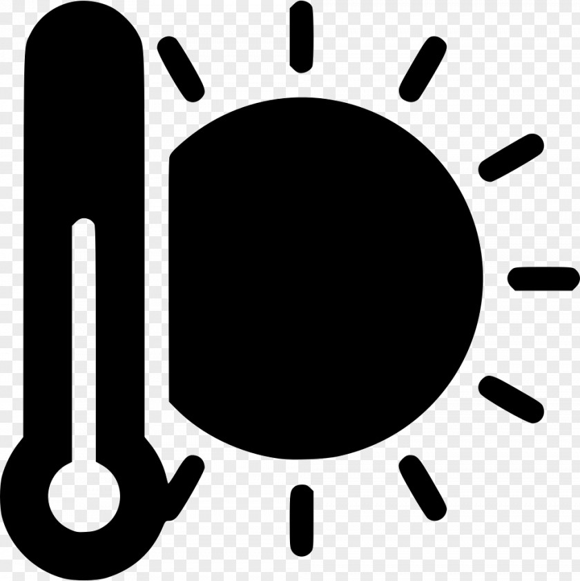 Temperature Icon Vector Graphics Illustration Image Sustainable Development Goals PNG